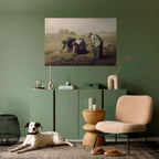 THE GLEANERS Selbstklebendes Horizontal-Poster