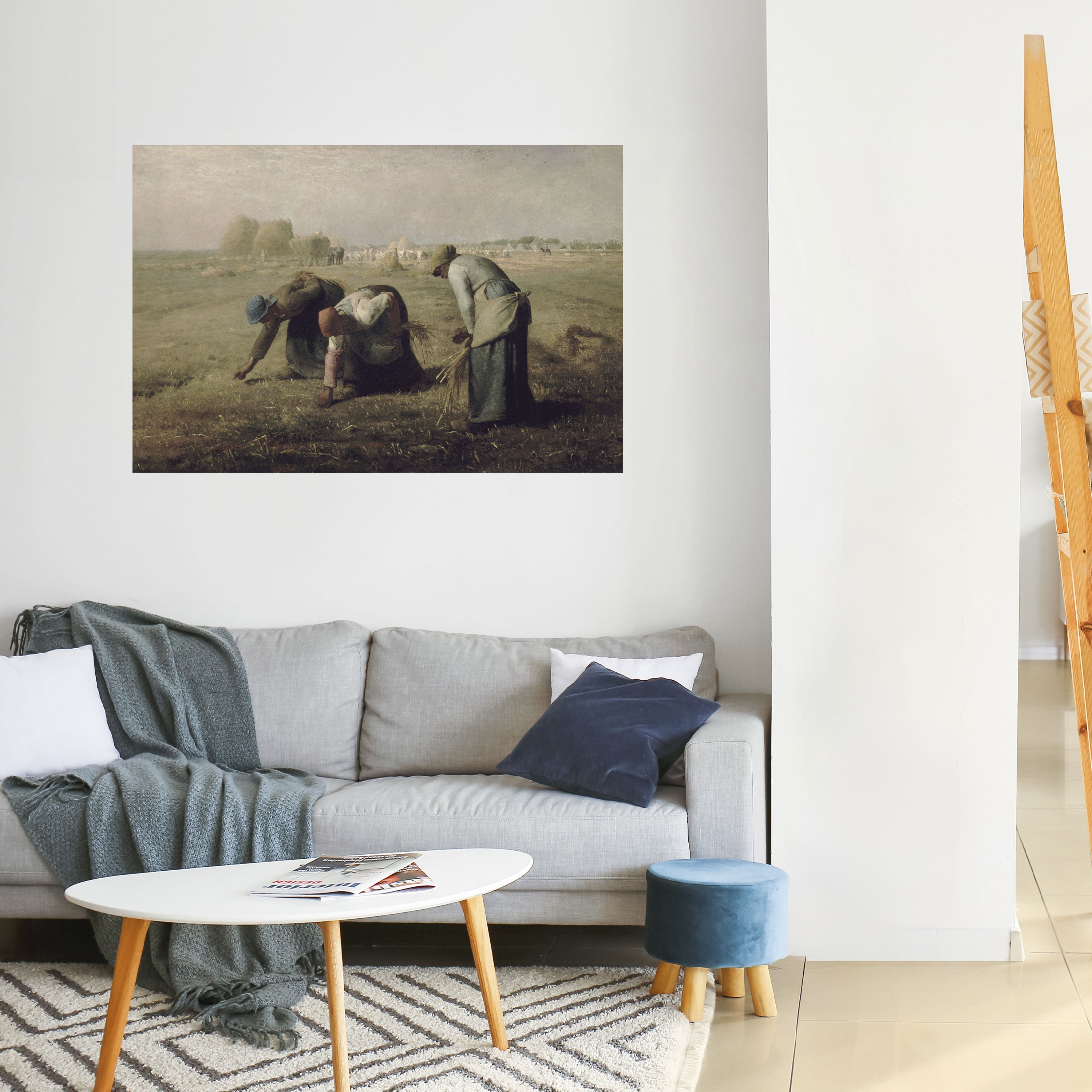 THE GLEANERS Selbstklebendes Horizontal-Poster