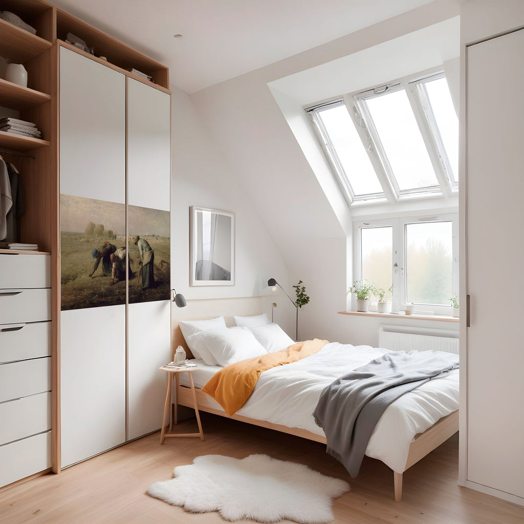 THE GLEANERS Selbstklebendes Horizontal-Poster