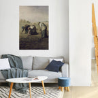 THE GLEANERS Selbstklebendes Poster - Hochformat