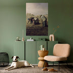 THE GLEANERS Selbstklebendes Poster - Hochformat