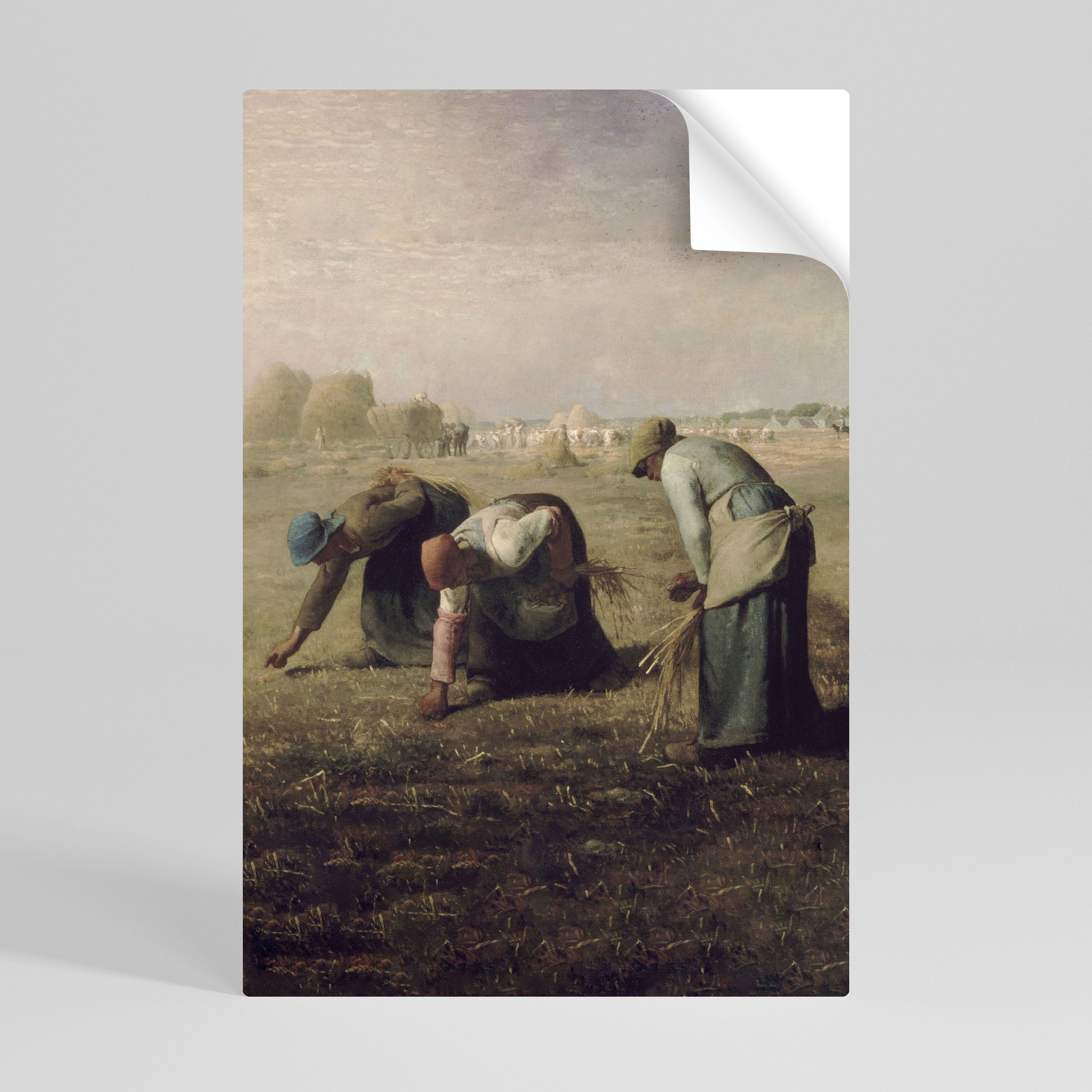 THE GLEANERS Vertikales Poster zum Abziehen und Aufkleben