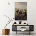 THE GLEANERS Selbstklebendes Poster - Hochformat