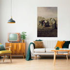 THE GLEANERS Selbstklebendes Poster - Hochformat