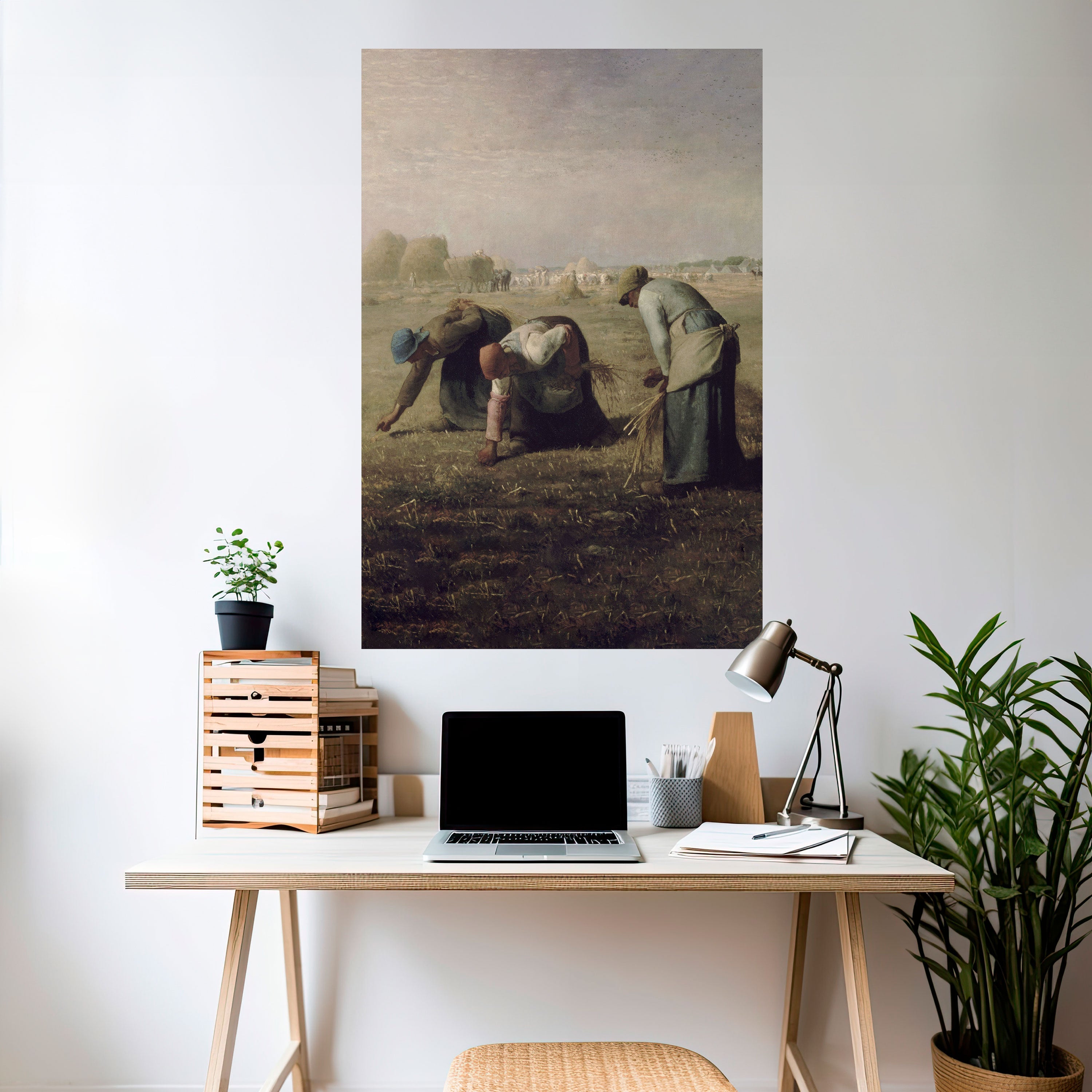 THE GLEANERS Vertikales Poster zum Abziehen und Aufkleben