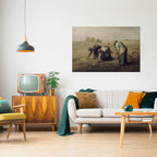 THE GLEANERS Selbstklebendes Horizontal-Poster