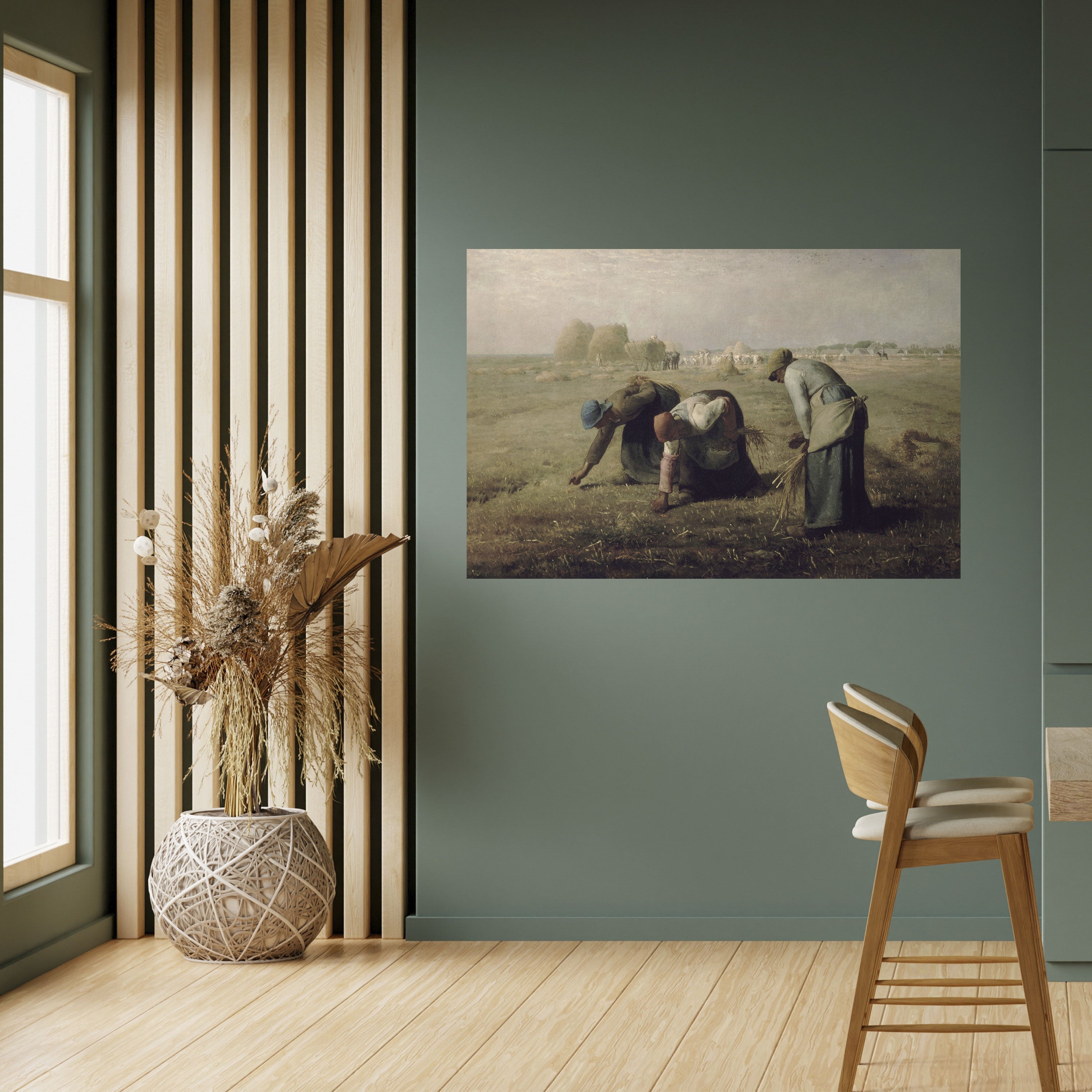 THE GLEANERS Selbstklebendes Horizontal-Poster