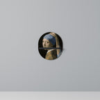 STRUCTURAL MASTERPIECE Ovales Kunstregal in Schwarz