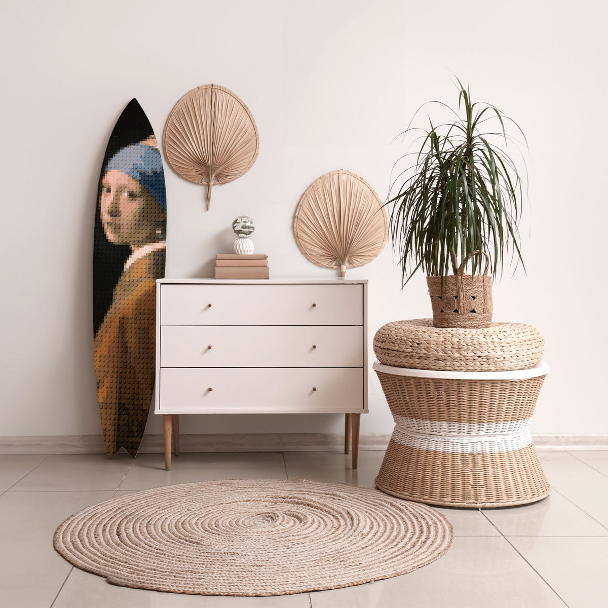 STRUCTURAL MASTERPIECE Deko-Surfboard