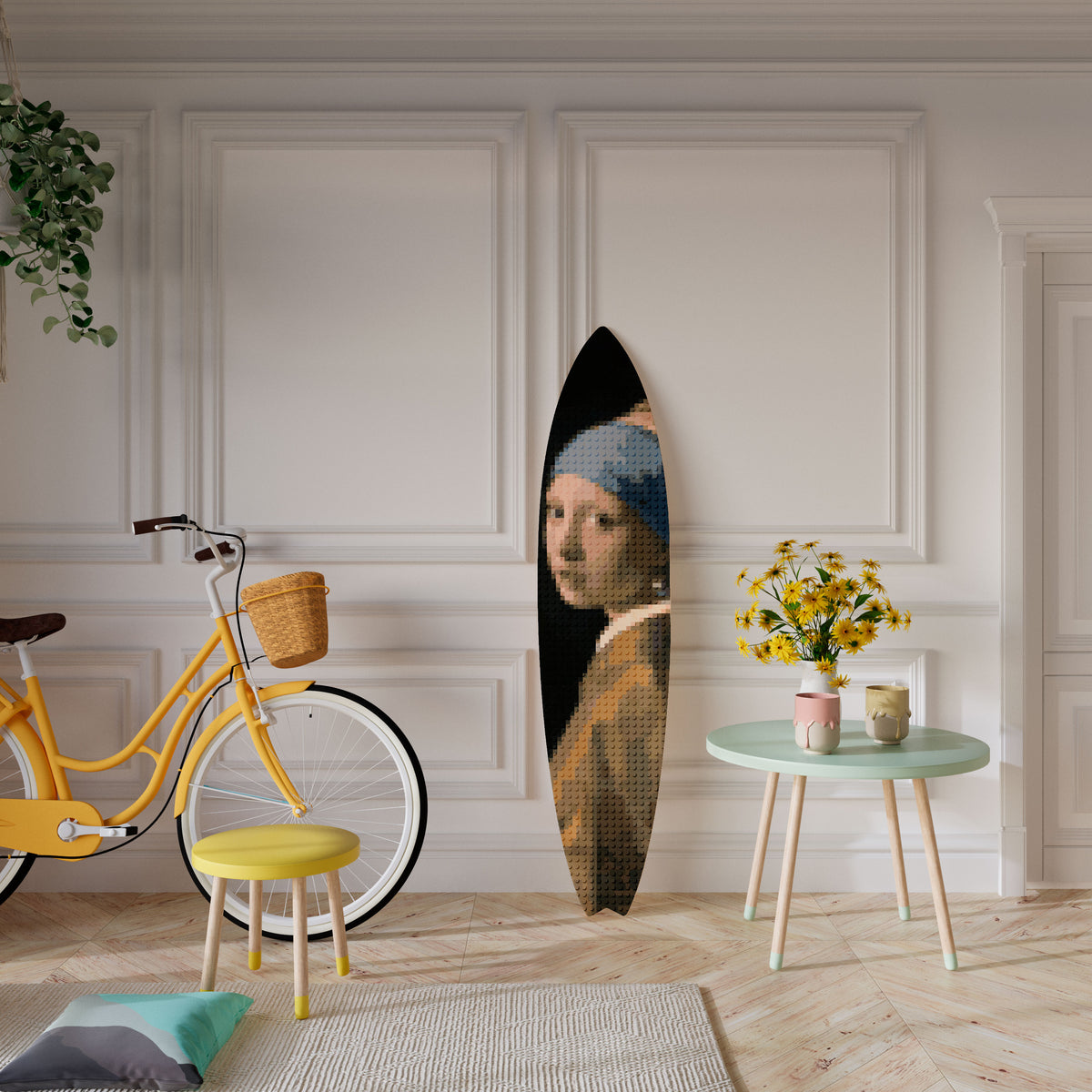 STRUCTURAL MASTERPIECE Deko-Surfboard