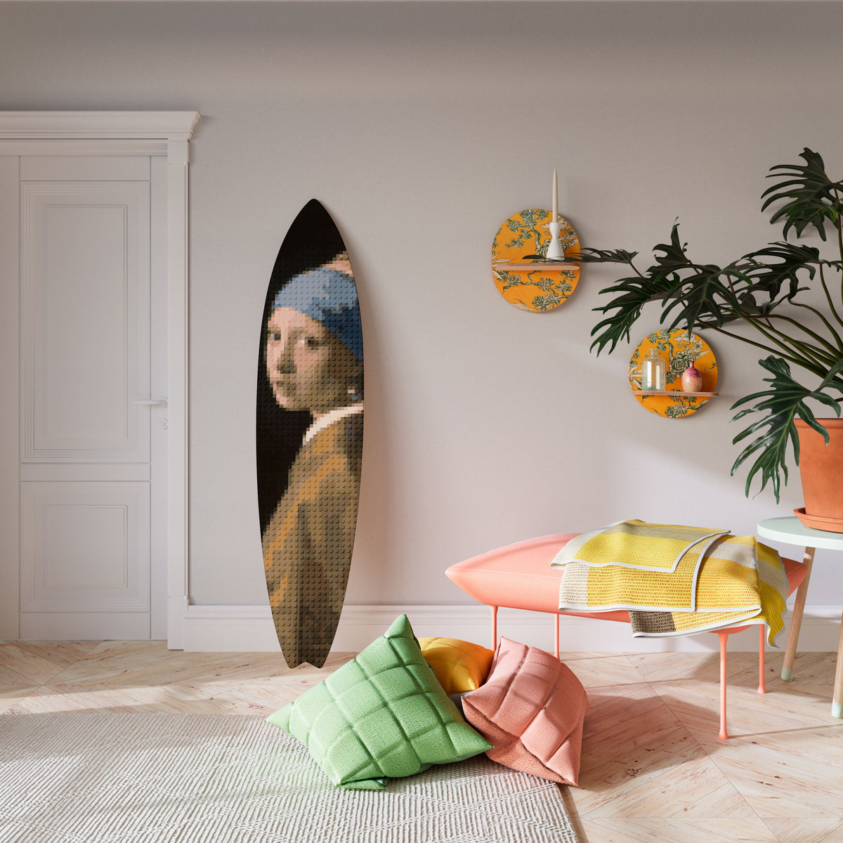 STRUCTURAL MASTERPIECE Deko-Surfboard