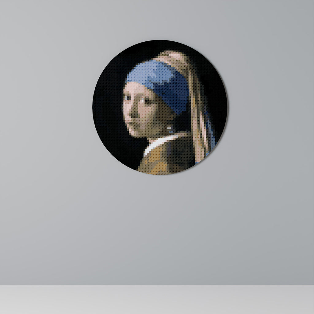 STRUCTURAL MASTERPIECE Runde Wanddekoration Ø 69 cm