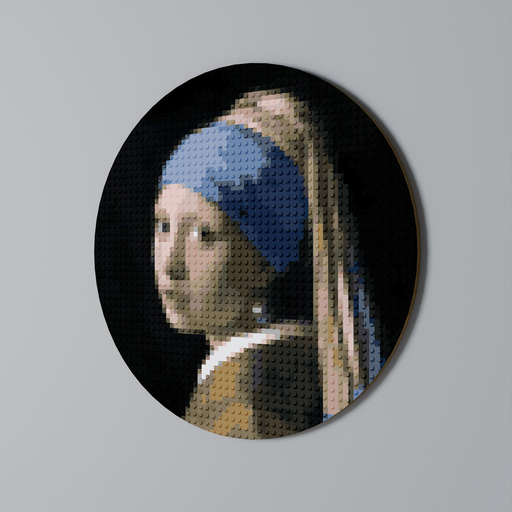 STRUCTURAL MASTERPIECE Runde Wanddekoration Ø 69 cm