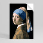 STRUCTURAL MASTERPIECE Selbstklebendes Poster - Hochformat