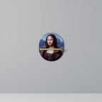 CONSTRUCTIVE ART Oval Art Shelf In Oak Effect