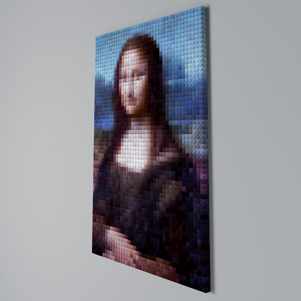 CONSTRUCTIVE ART Vertical Canvas Print