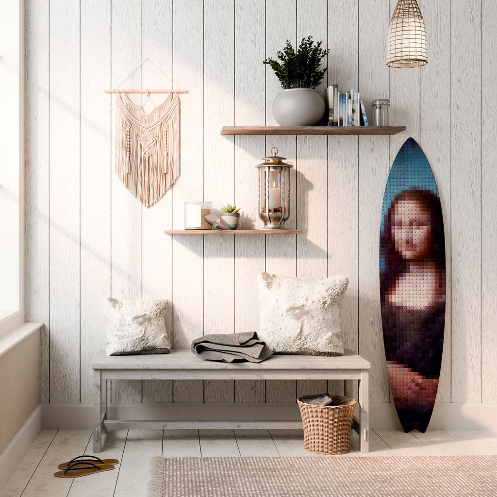 CONSTRUCTIVE ART Surfboard Decorative Panel