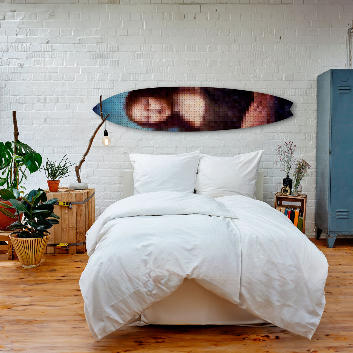 CONSTRUCTIVE ART Surfboard Decorative Panel