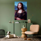 CONSTRUCTIVE ART Peel and Stick Vertical Poster