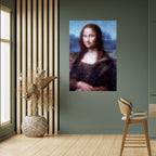 CONSTRUCTIVE ART Peel and Stick Vertical Poster