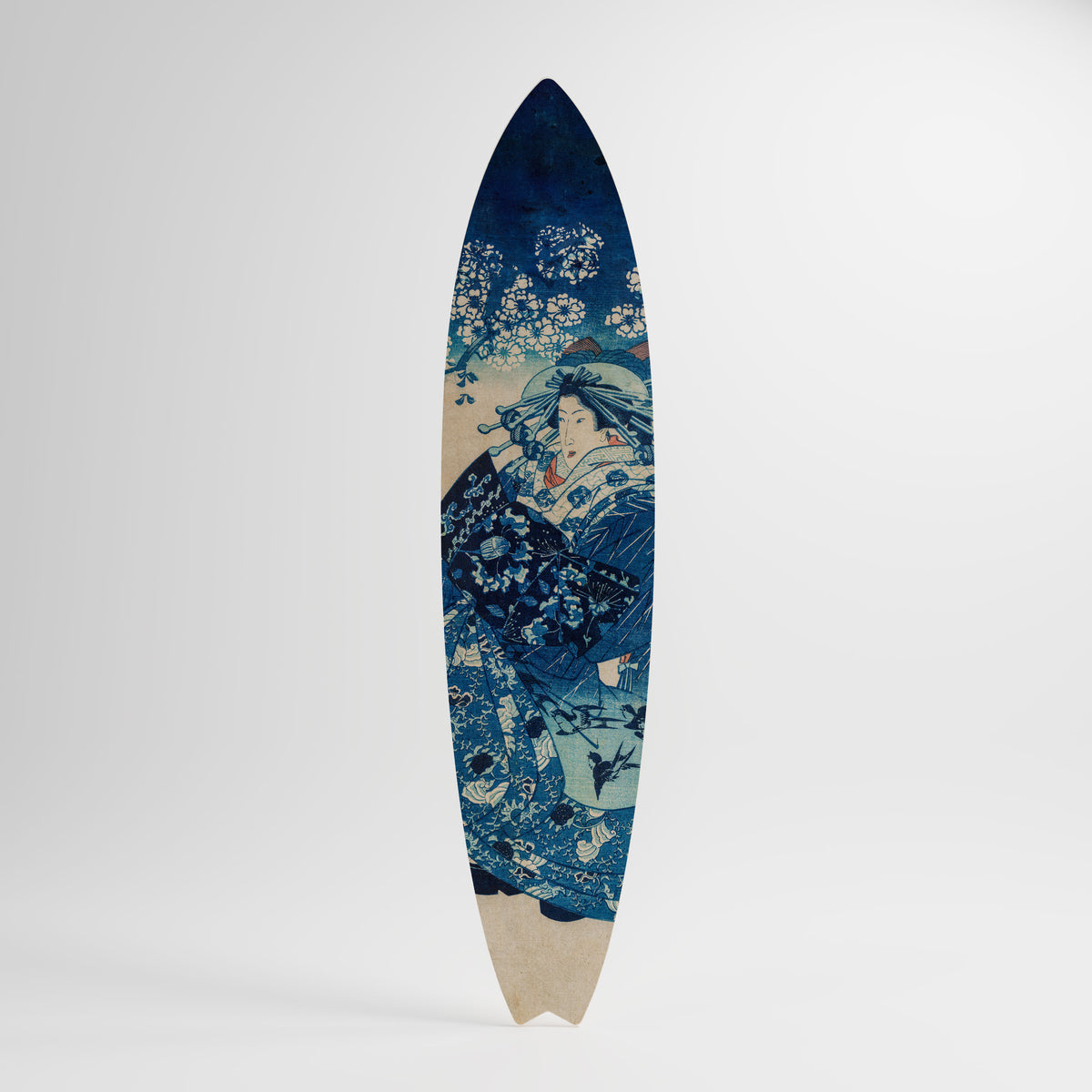JAPANESE WOMAN Deko-Surfboard