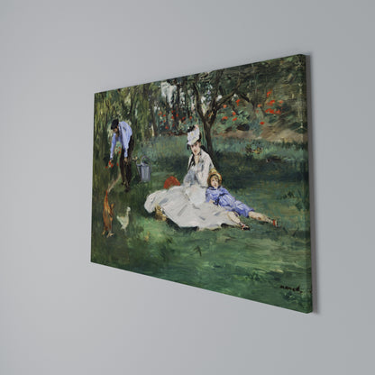 GARDEN OF CHARMS Horizontal Canvas Print