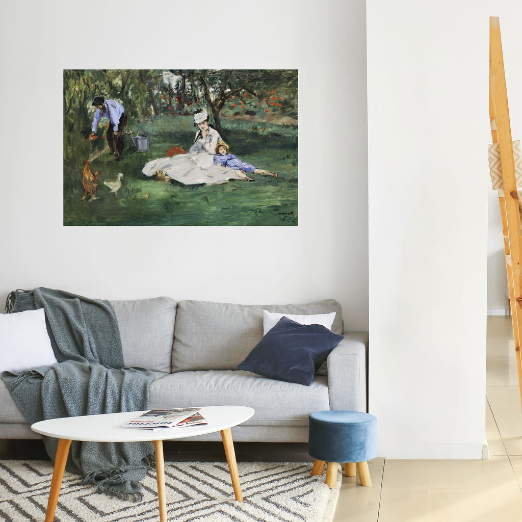 GARDEN OF CHARMS Selbstklebendes Horizontal-Poster