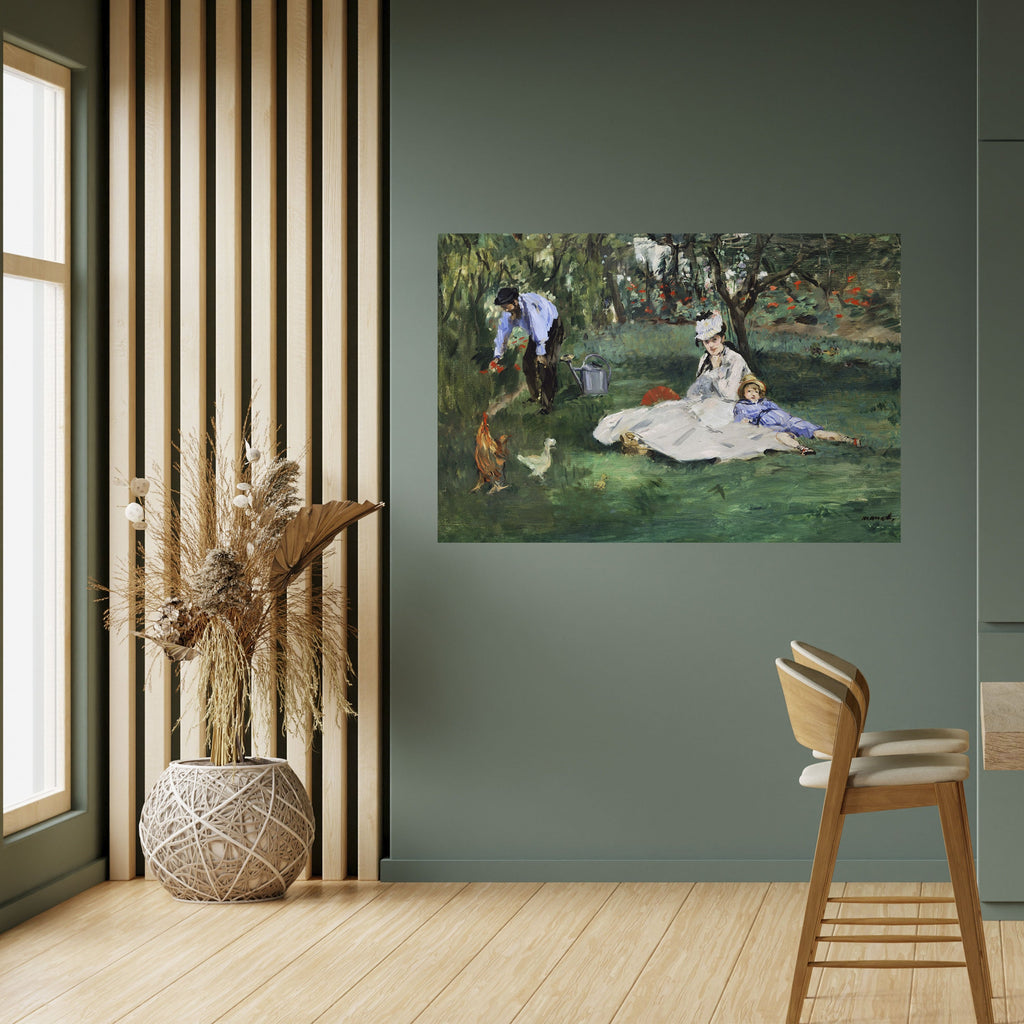 GARDEN OF CHARMS Selbstklebendes Horizontal-Poster