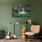 GARDEN OF CHARMS Selbstklebendes Horizontal-Poster