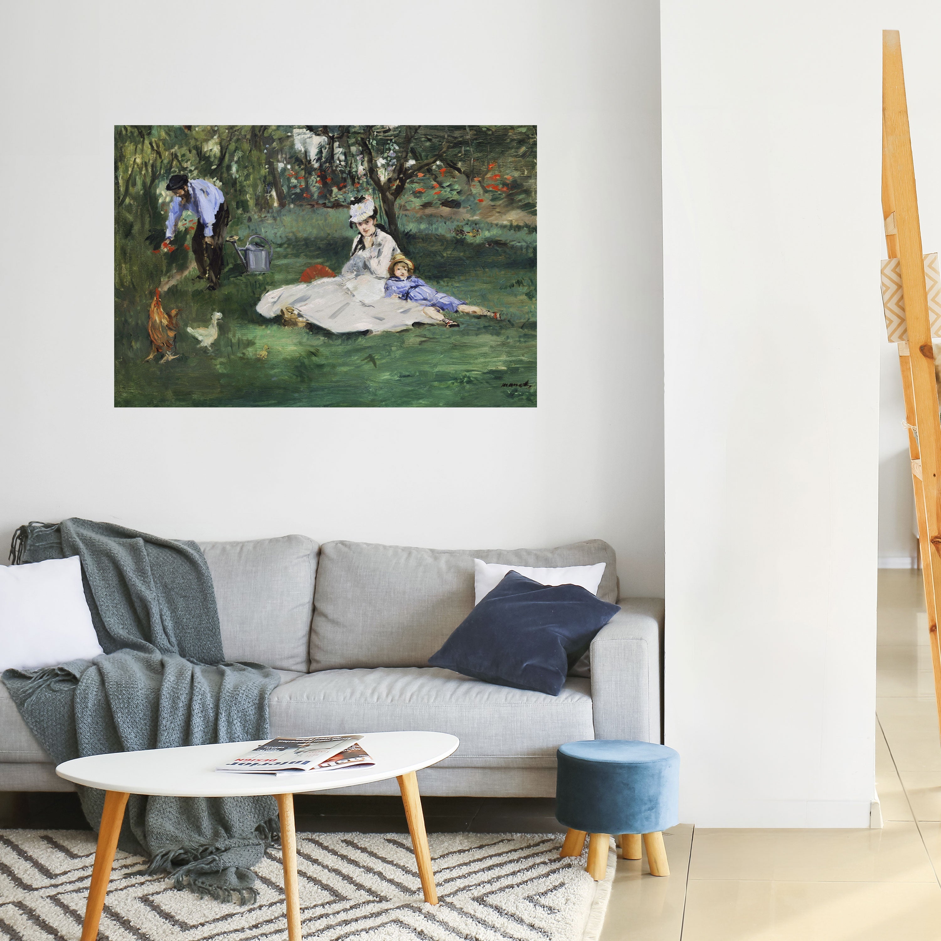 GARDEN OF CHARMS Selbstklebendes Horizontal-Poster