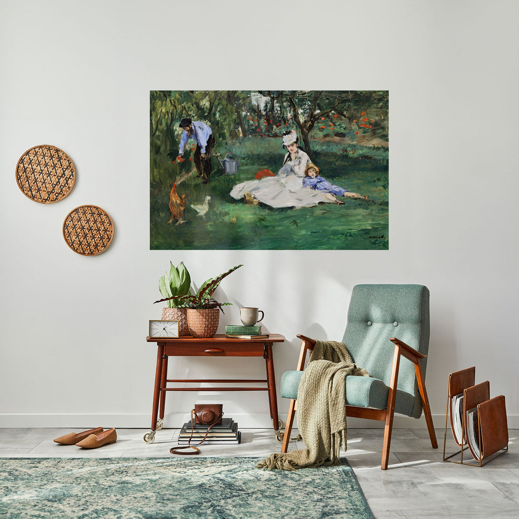 GARDEN OF CHARMS Selbstklebendes Horizontal-Poster