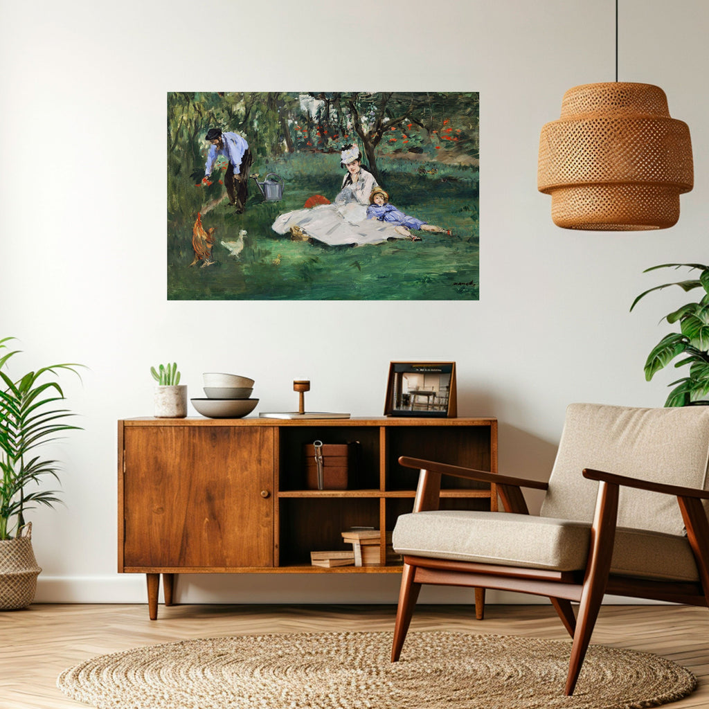 GARDEN OF CHARMS Selbstklebendes Horizontal-Poster