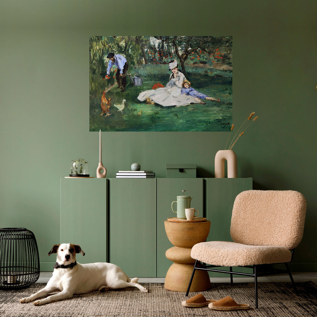 GARDEN OF CHARMS Selbstklebendes Horizontal-Poster