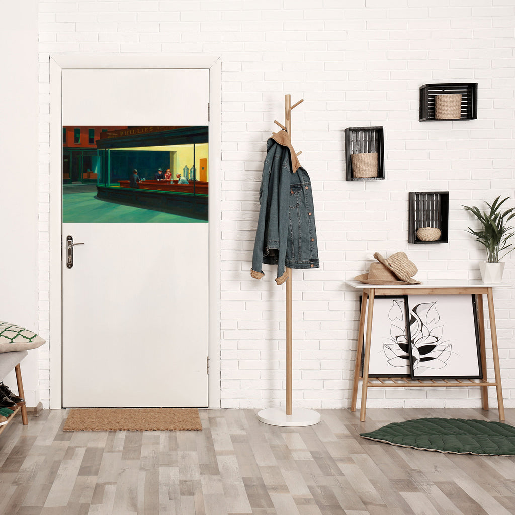 SERENE EVENING CHAT Selbstklebendes Horizontal-Poster