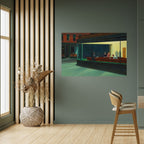 SERENE EVENING CHAT Selbstklebendes Horizontal-Poster