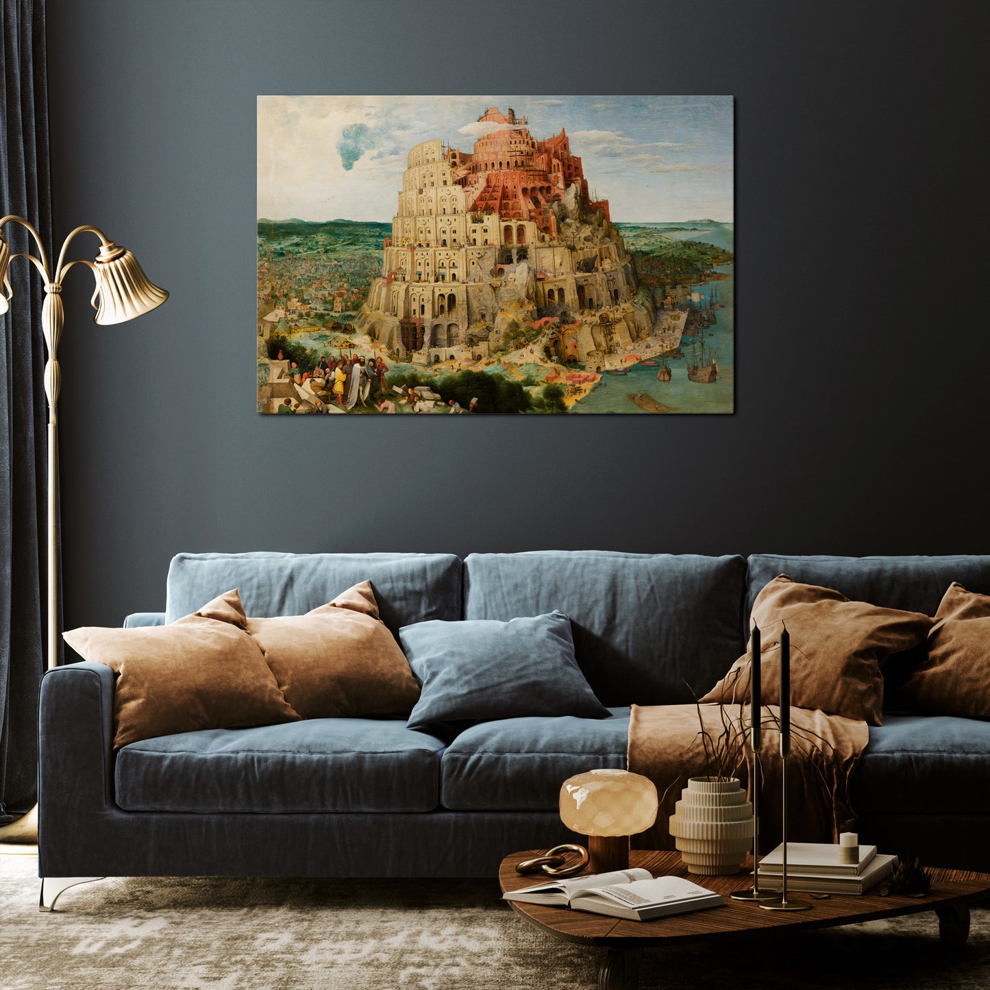 ECHOES OF AMBITION Horizontal Canvas Print