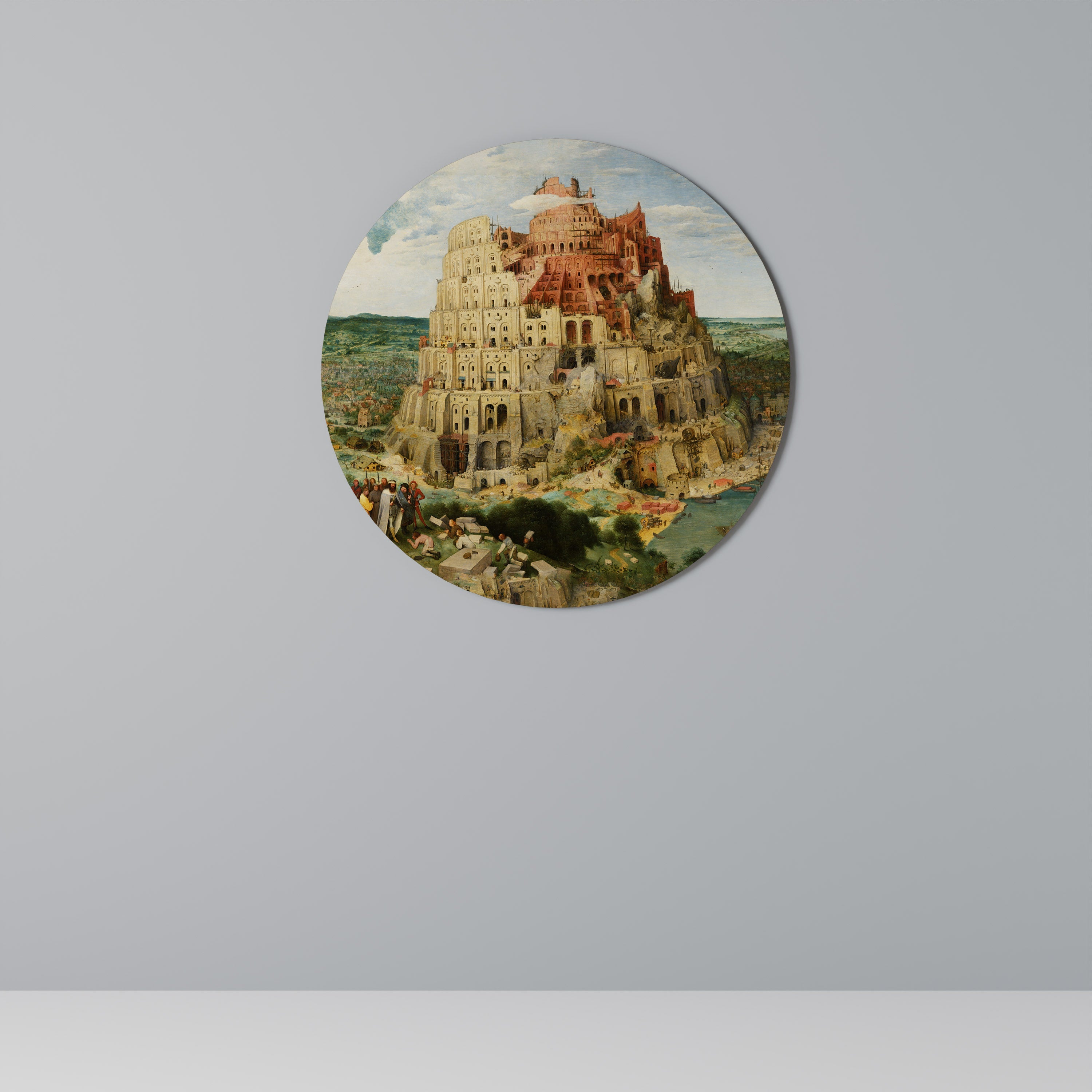 ECHOES OF AMBITION Runde Wanddekoration Ø 69 cm