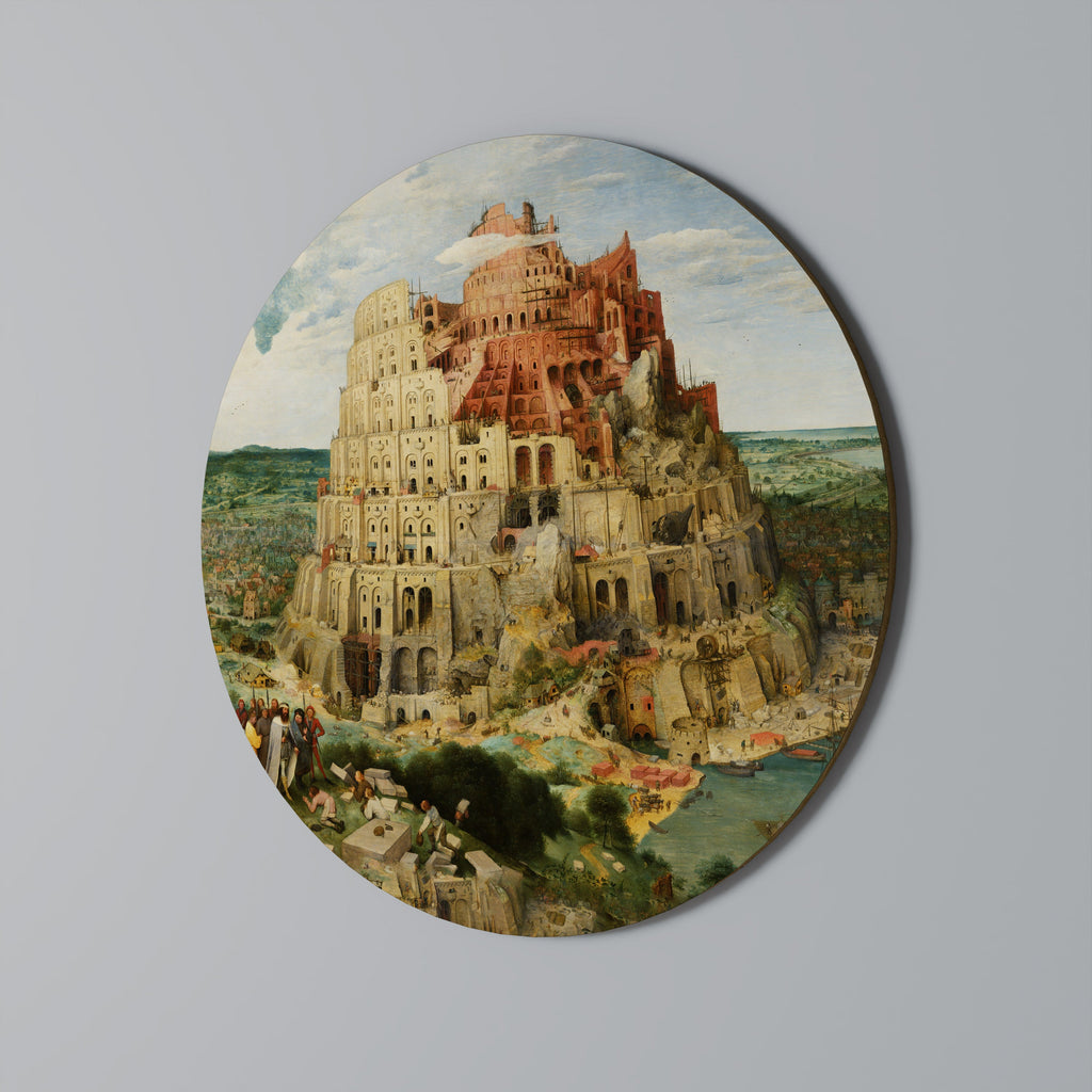 ECHOES OF AMBITION Runde Wanddekoration Ø 69 cm