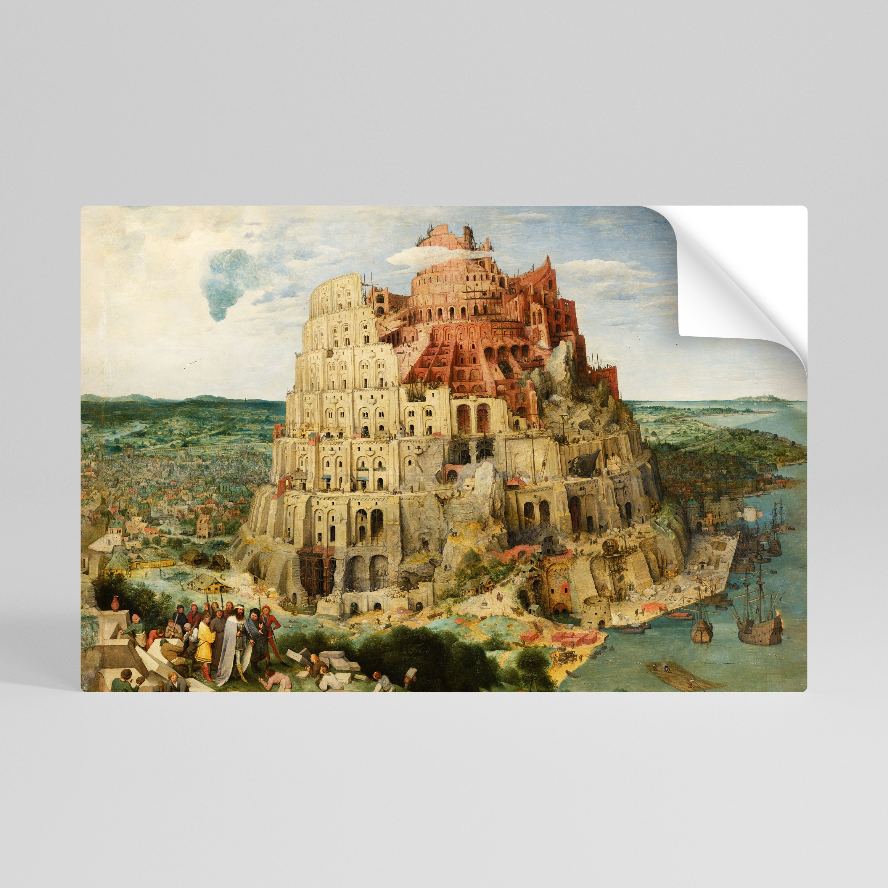 ECHOES OF AMBITION Selbstklebendes Horizontal-Poster