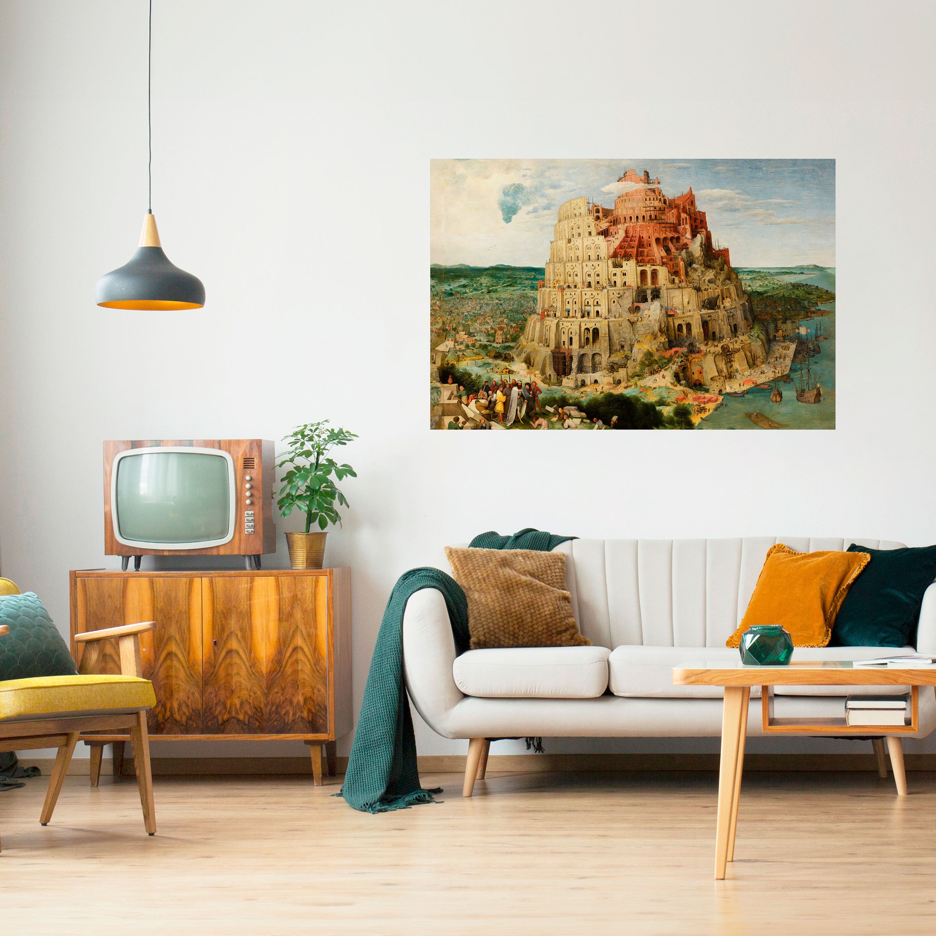 ECHOES OF AMBITION Selbstklebendes Horizontal-Poster