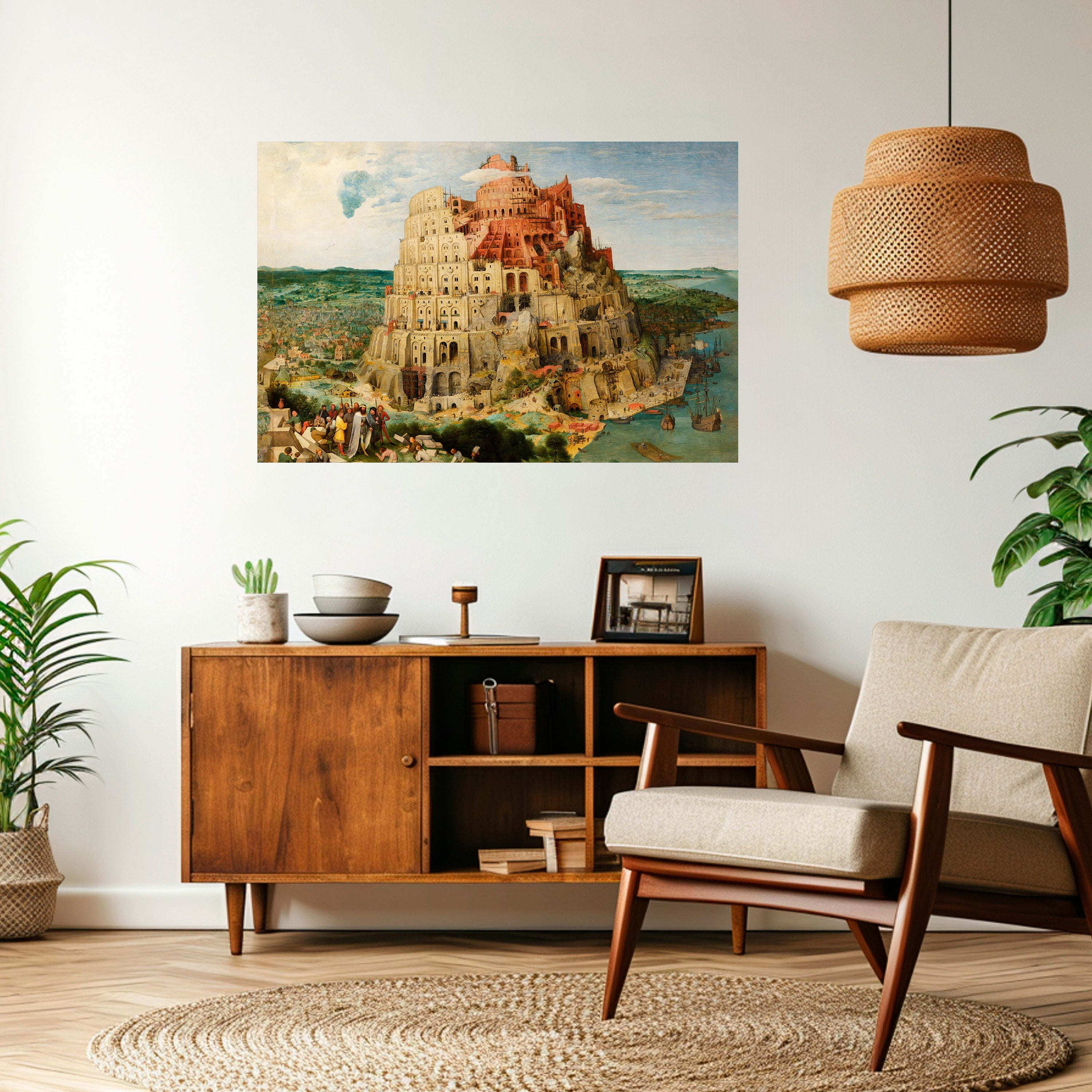 ECHOES OF AMBITION Selbstklebendes Horizontal-Poster