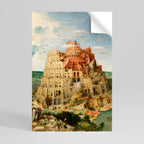 ECHOES OF AMBITION Selbstklebendes Poster - Hochformat