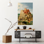 ECHOES OF AMBITION Selbstklebendes Poster - Hochformat