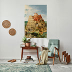 ECHOES OF AMBITION Selbstklebendes Poster - Hochformat