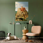 ECHOES OF AMBITION Selbstklebendes Poster - Hochformat