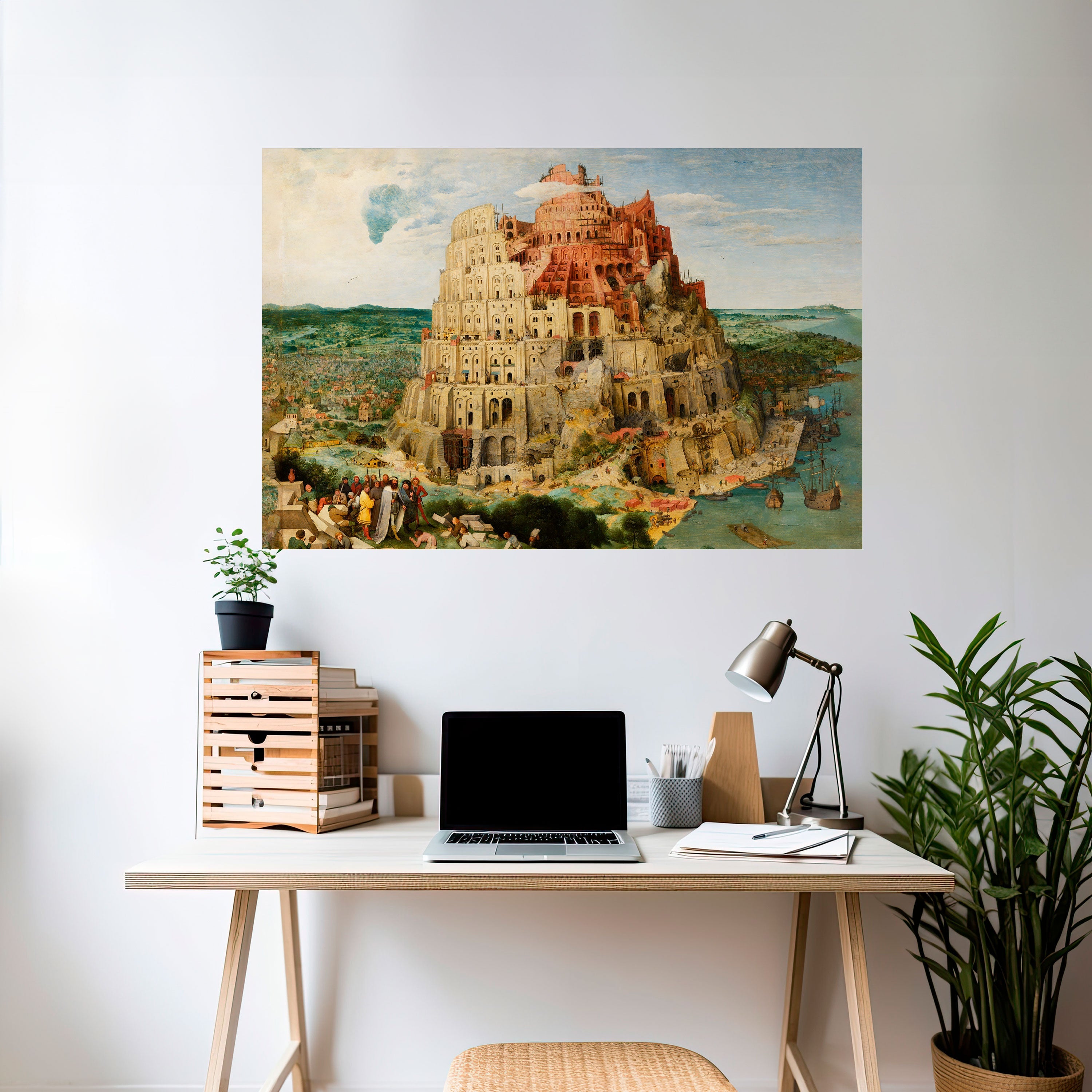 ECHOES OF AMBITION Selbstklebendes Horizontal-Poster