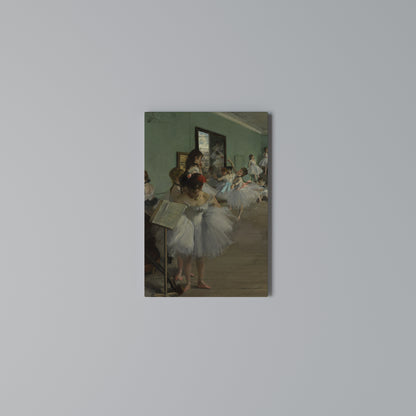 THE DANCE CLASS Vertical Canvas Print