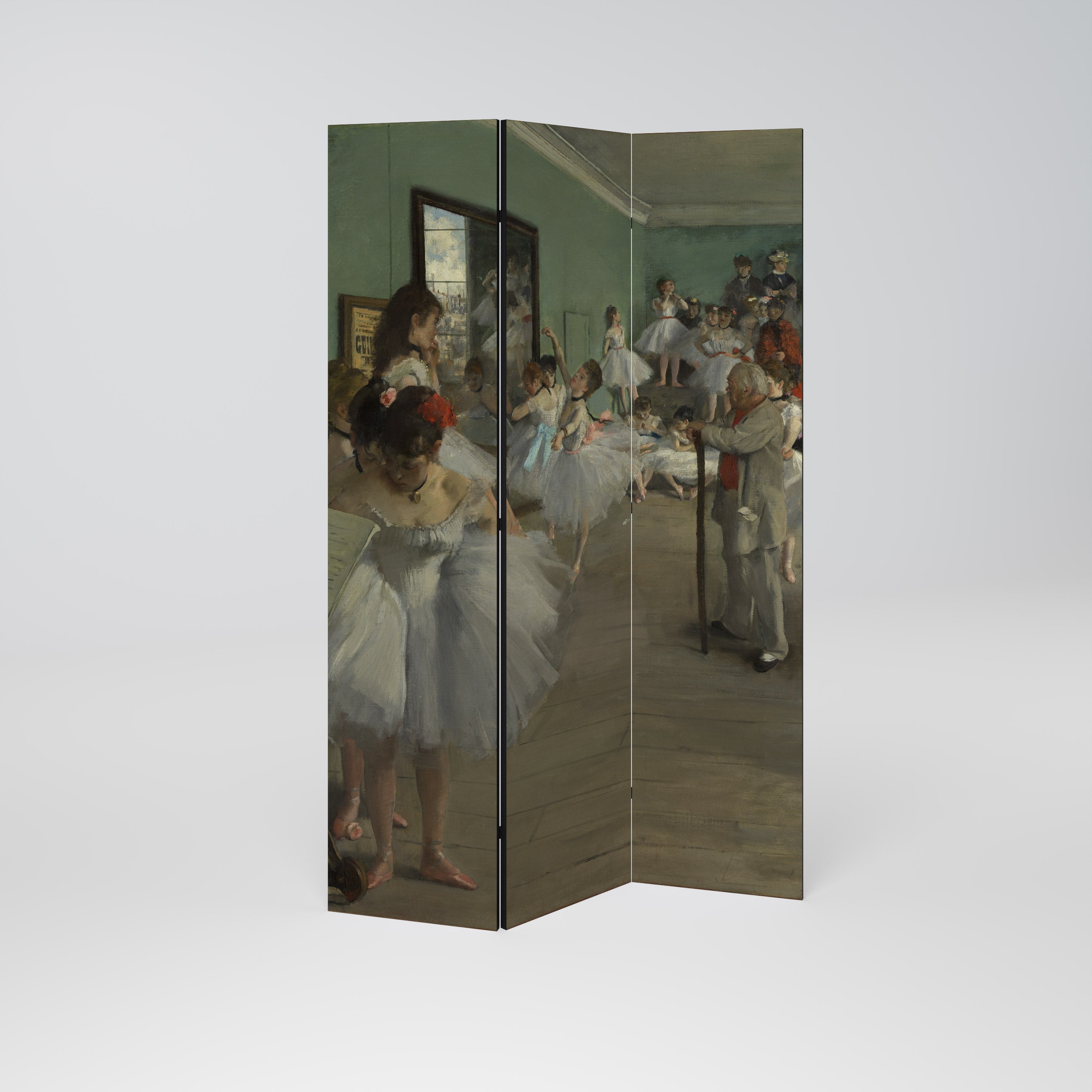 THE DANCE CLASS Dekorativer 3-teiliger Raumteiler