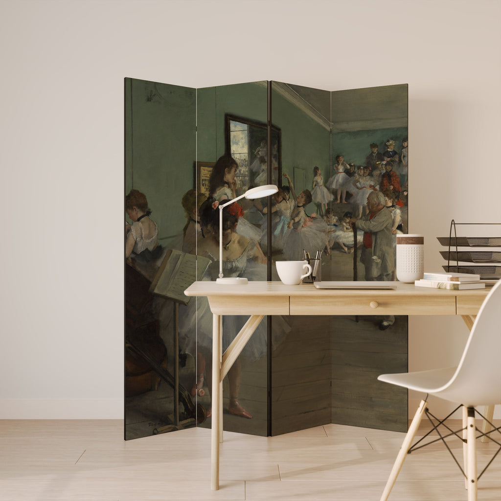 THE DANCE CLASS Dekorativer 4-teiliger Raumteiler