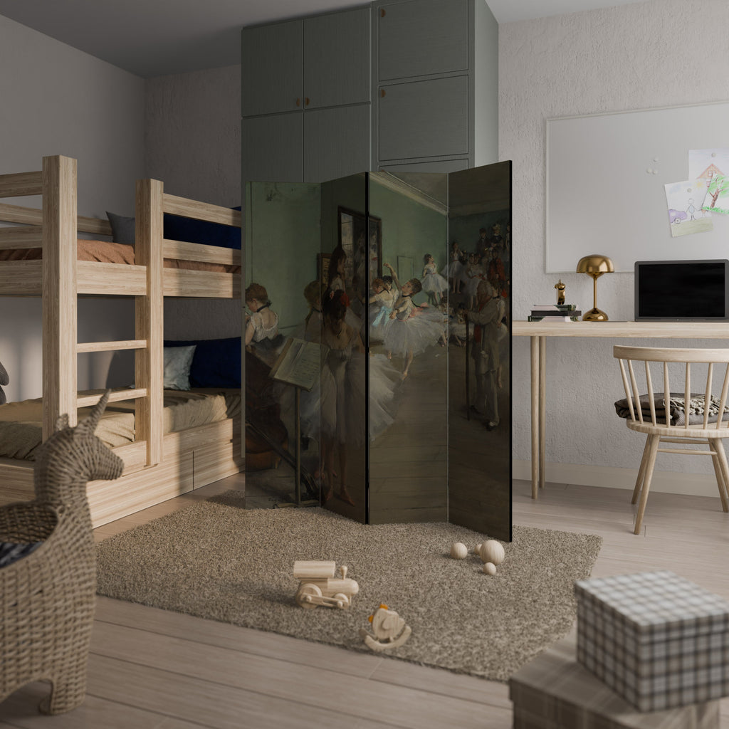 THE DANCE CLASS Dekorativer 4-teiliger Raumteiler